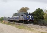 RNCX 1810 leads train P075-23 southbound